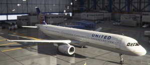 Airbus A321-200 United Airlines Old Colors thumbnail 3