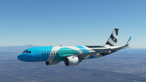 Eastern Airlines A320 Neo Livery - 8K 