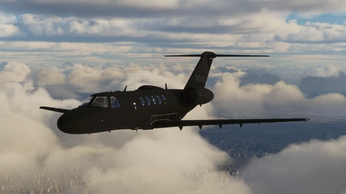 Cessna Citation Black Matte