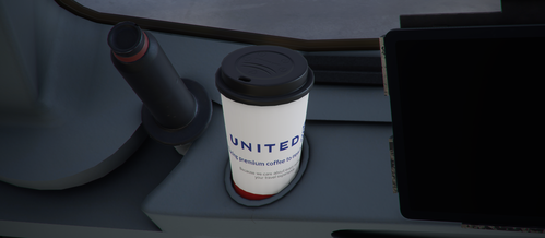 United Airlines Coffee Cup