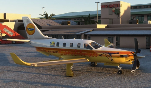 Asobo TBM930 Caribbean Fly Tours