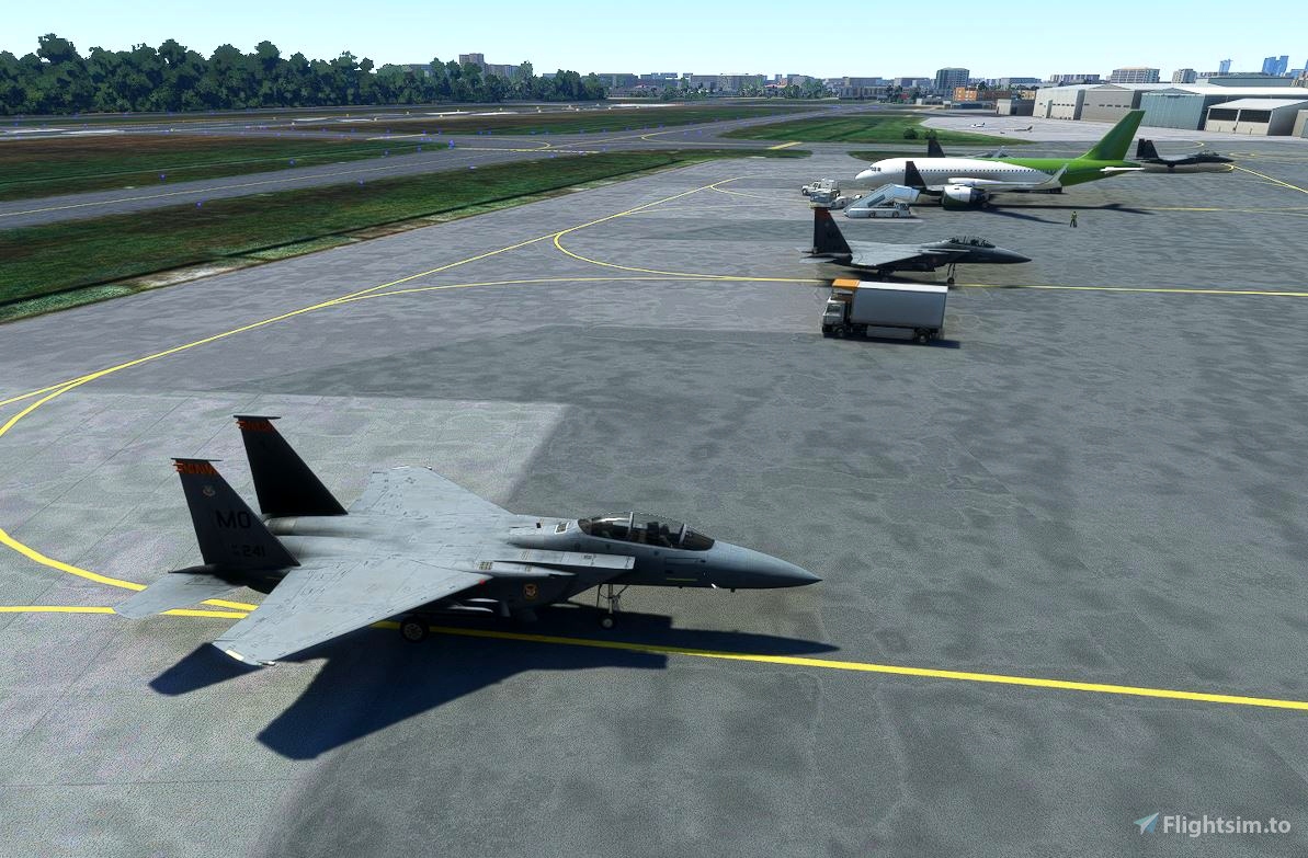 Paya Lebar Air Base Wsap Microsoft Flight Simulator