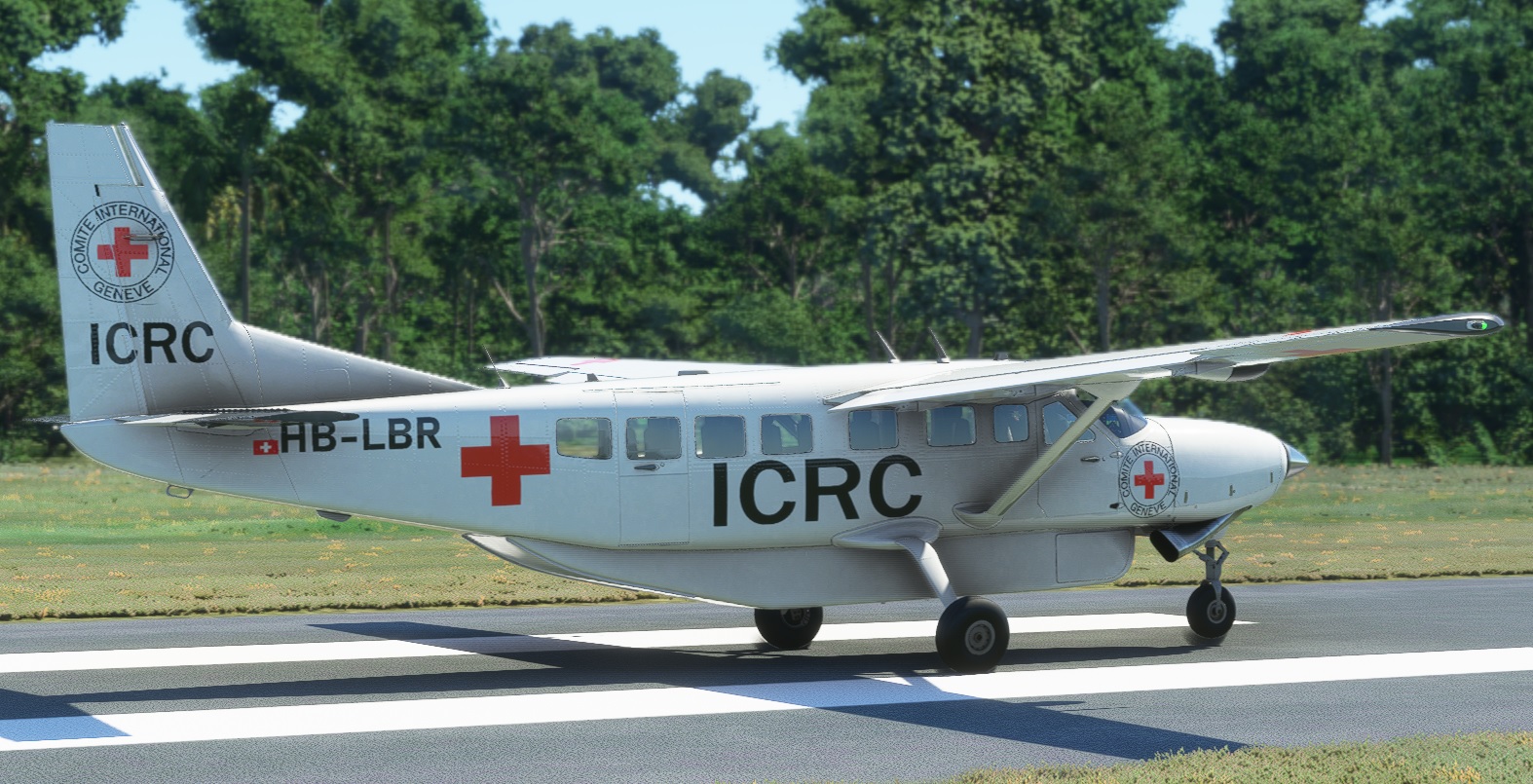 Asobo_208b_Grand_Caravan Red Cross (ICRC) - Image 1