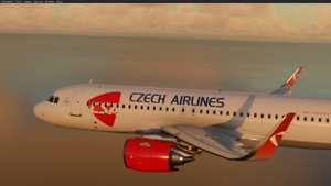 A320 NEO ČSA (Czech Airlines) Livery thumbnail 6