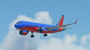Southwest "Canyon Blue" [8K] - A320Neo thumbnail 5
