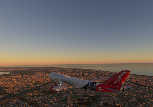 Boeing 747-800i Livery for Airsardinia Virtual Airline