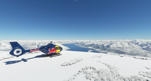 Red Bull Airbus H135 Helicopter | 4K | 