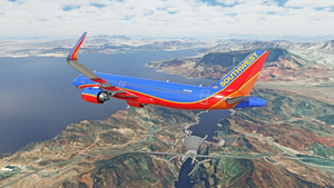 Southwest "Canyon Blue" [8K] - A320Neo thumbnail 1