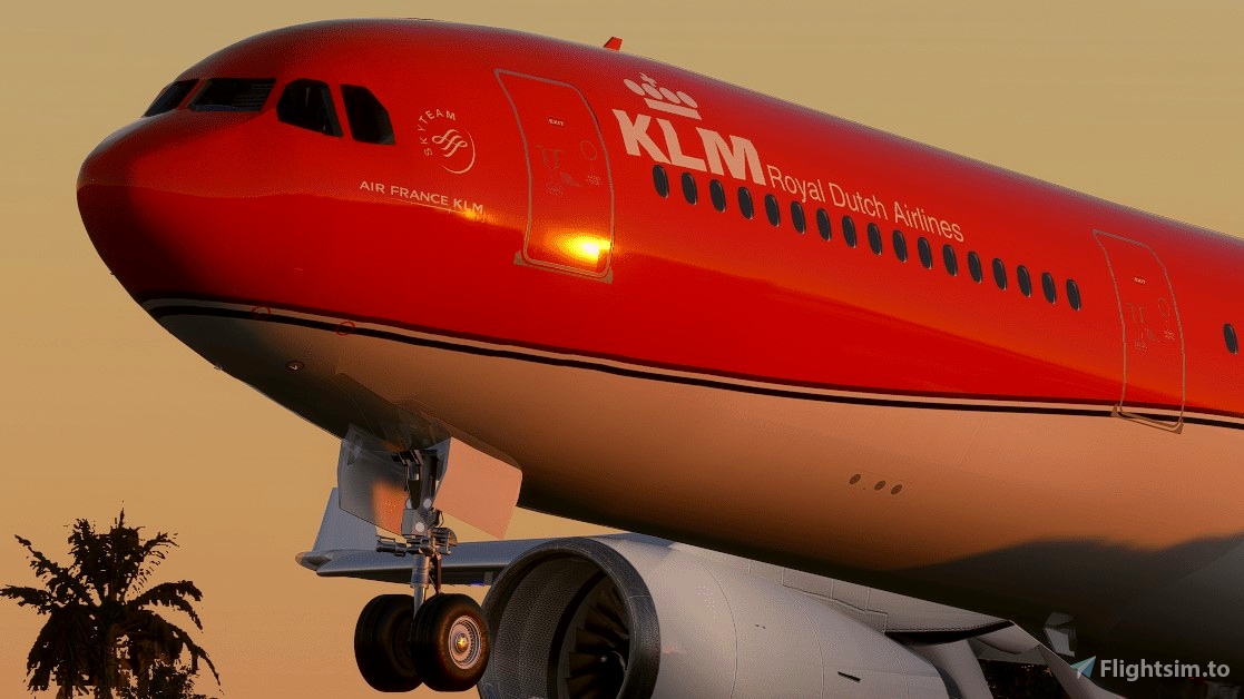 KLM Orange Pride Livery | PMP a330-300 [8K] Microsoft Flight Simulator