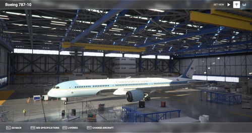 787-10 Air Force One (fictional)
