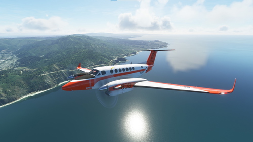 US Navy TC-12 livery for the beech king Air 350