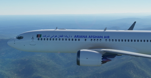 AFGHANISTAN ARIANA AIR 737 Updated 24.2.2021