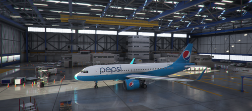 Pepsi A320 Livery