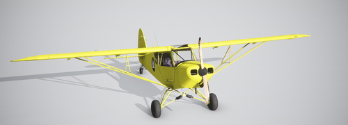 Late 1940s Civil Air Patrol Cub livery 