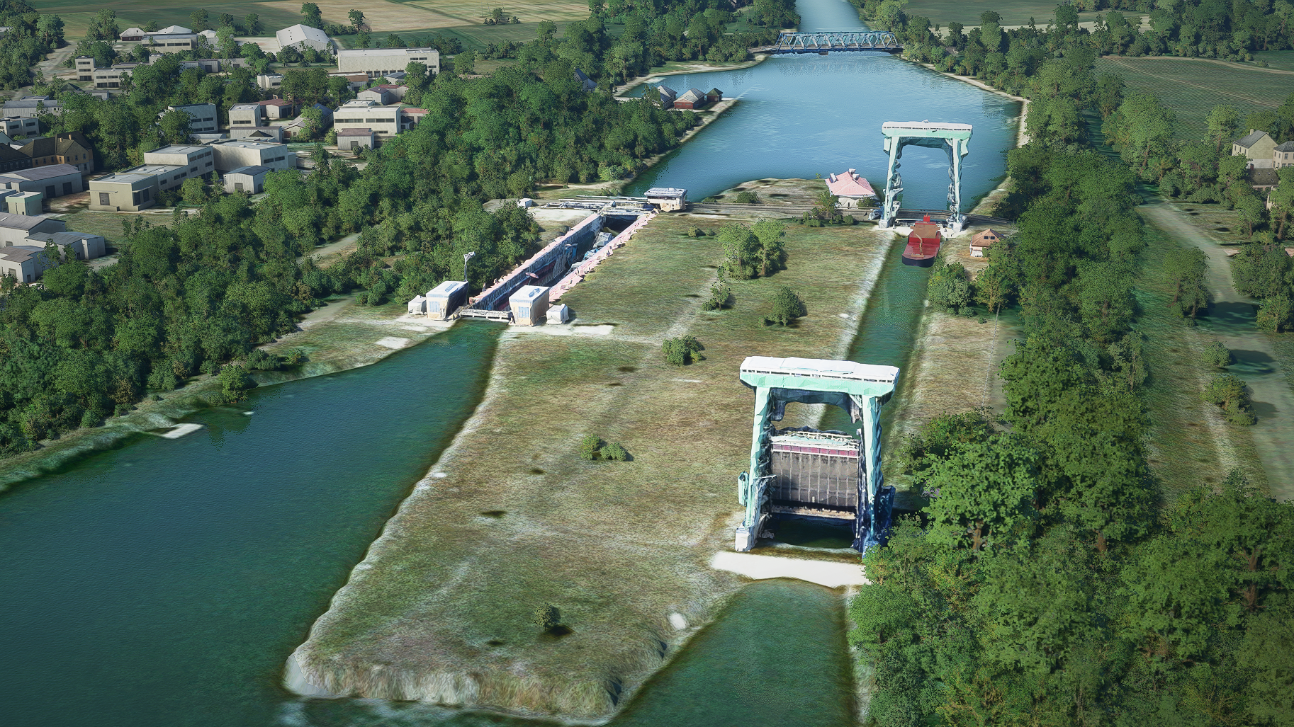 Datteln Schleuse/Lock | VFR Landmark - Image 1