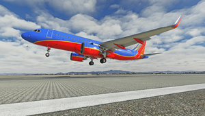 Southwest "Canyon Blue" [8K] - A320Neo thumbnail 3