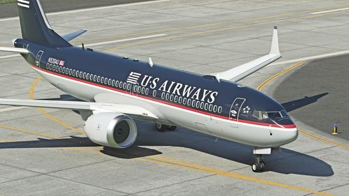 US Airways (Old Colors) - B737 MAX