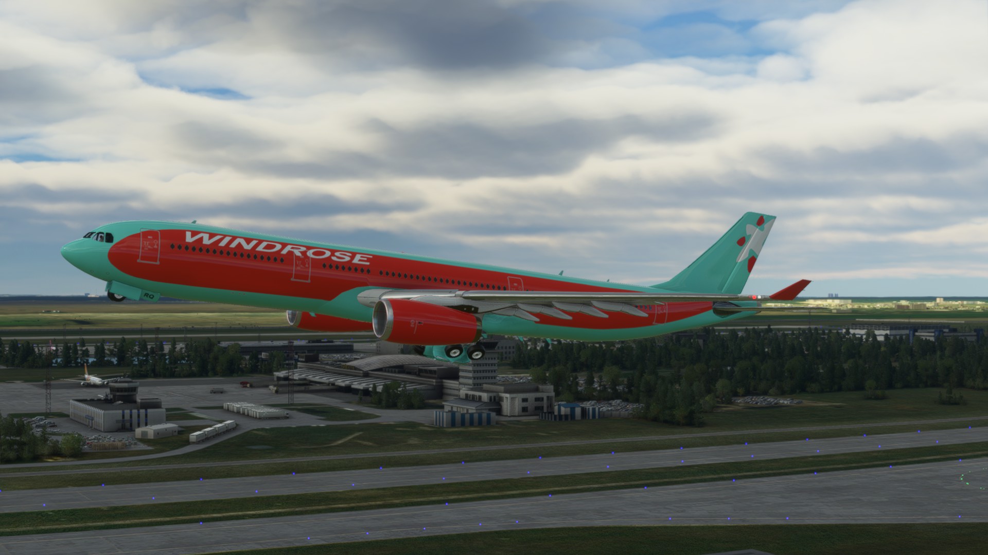 Windrose A330 livery (Ukraine) - Aircraft Liveries for MSFS