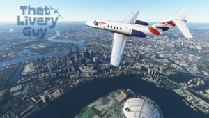 CJ4 - British Airways - Including Custom Interior (Default and Working Title Compatible) thumbnail 7