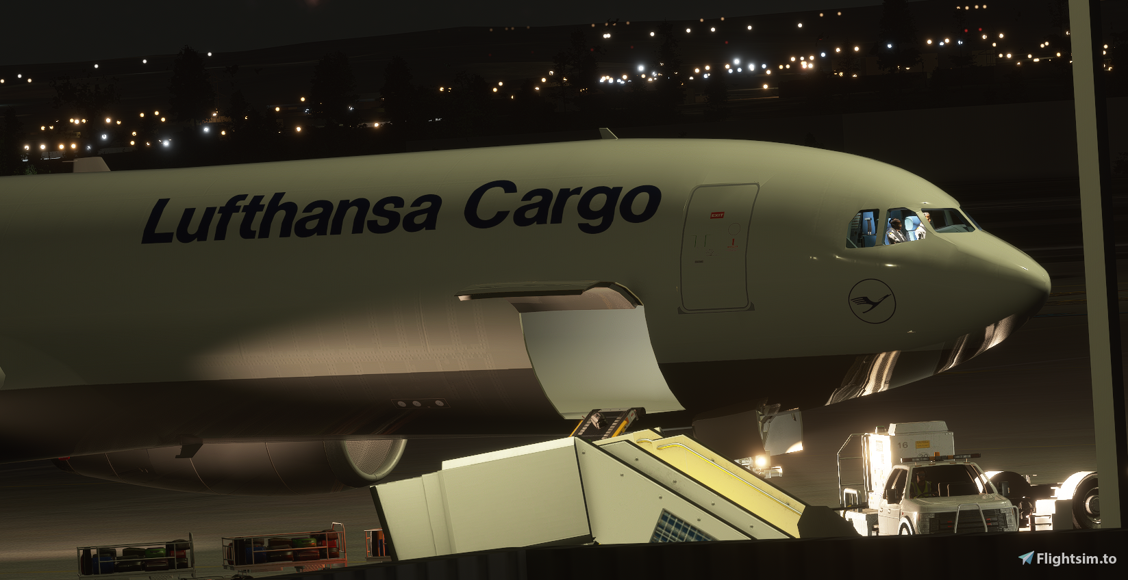 Lufthansa Cargo Old Livery | PMP a330-300F [8K] - Image 1