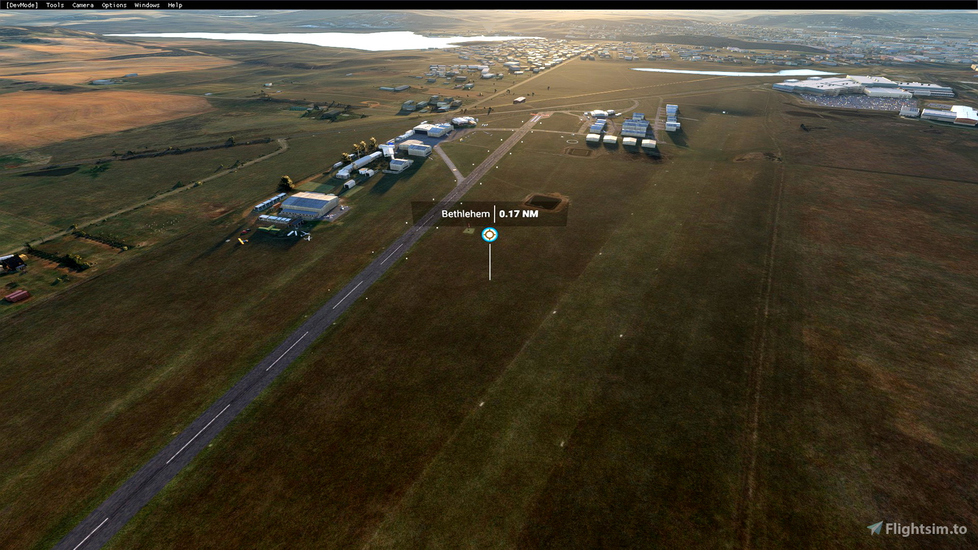Bethlehem Airport(FABM) » Microsoft Flight Simulator