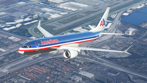 American Airlines B737 MAX (Metallic / Classic Livery) - [HD] thumbnail 2