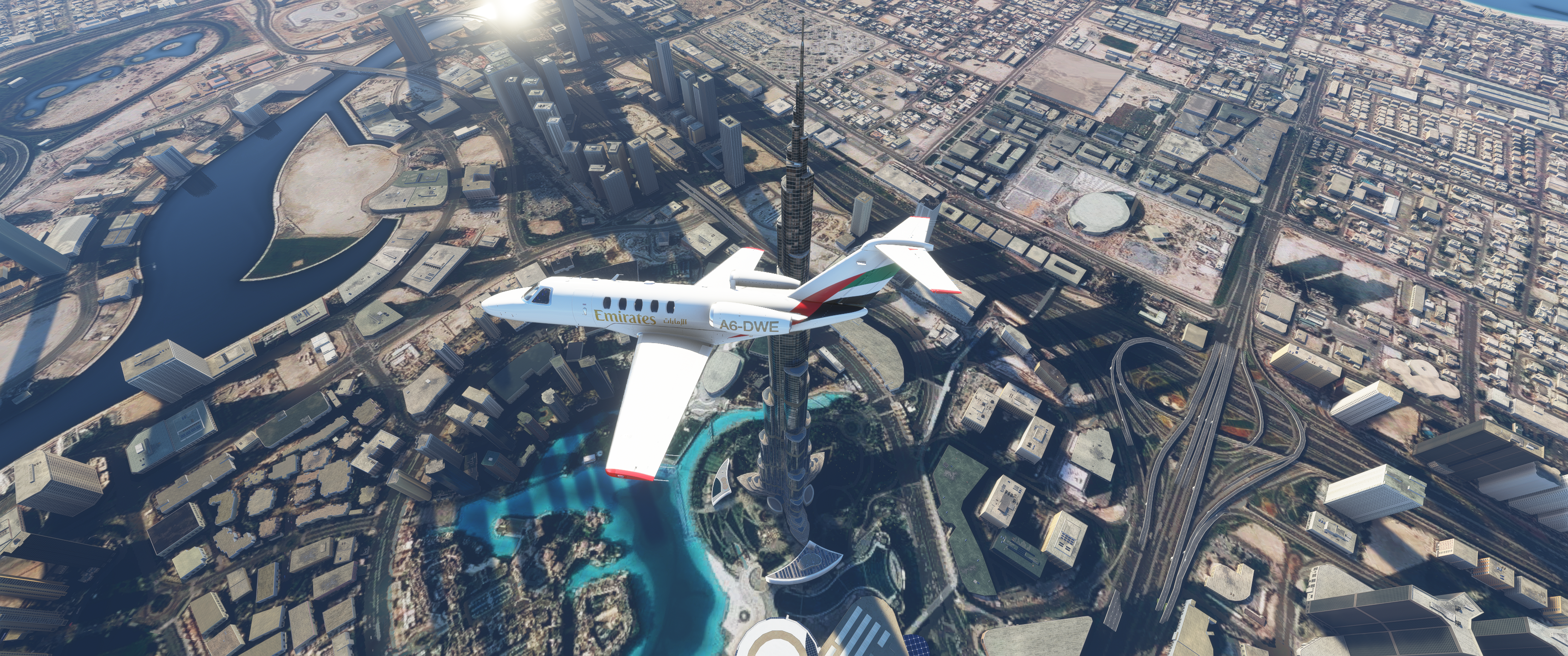 [8k] Citation CJ4 - Emirates - Training Academy - Image 1