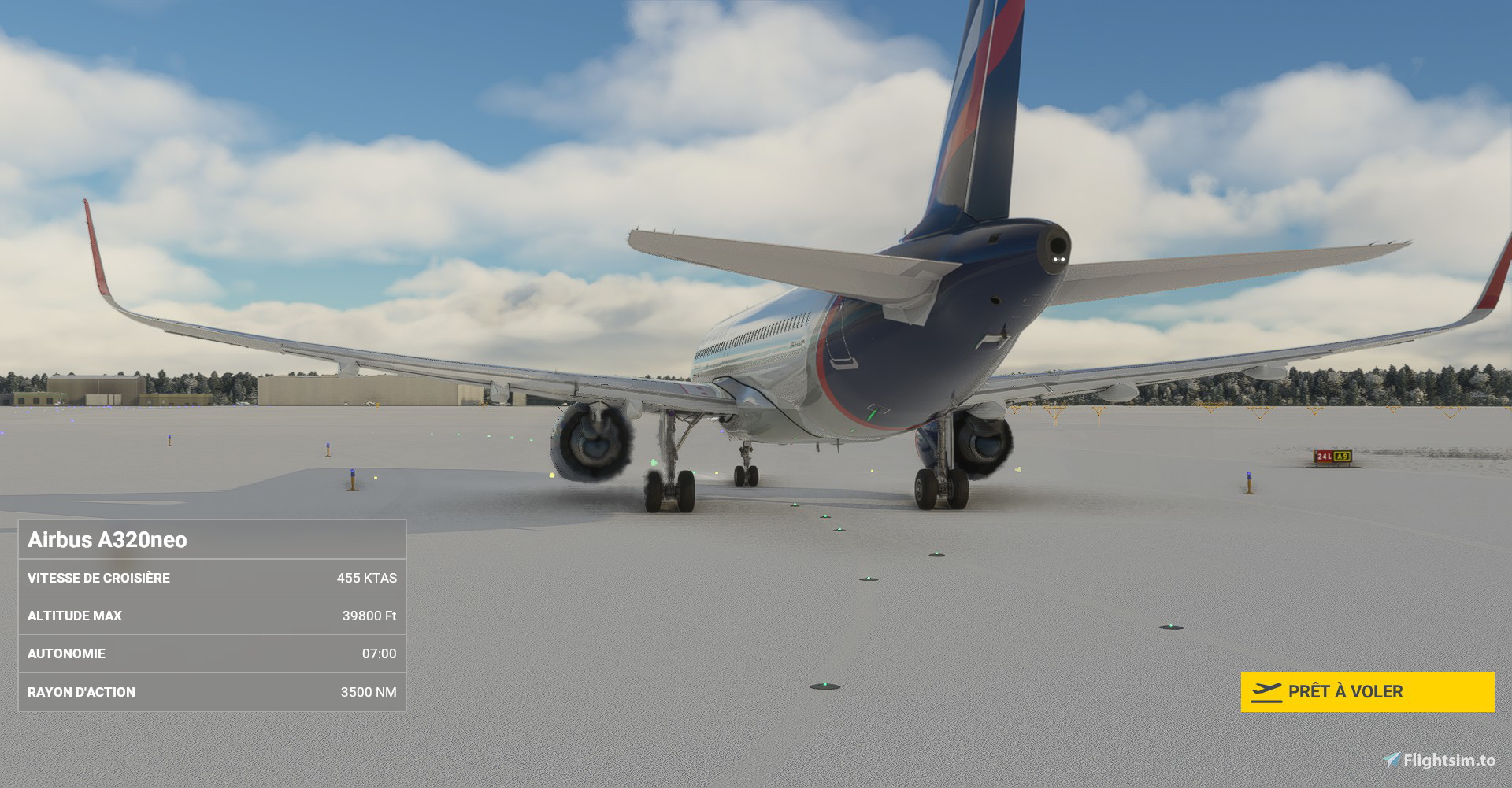 Aeroflot "2019 brand image" (based on A350) A320neo - Image 1