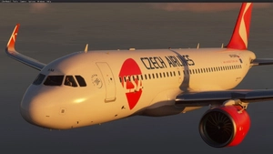A320 NEO ČSA (Czech Airlines) Livery thumbnail 2