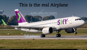 [A32NX] Sky Airlines | 4K Livery thumbnail 6