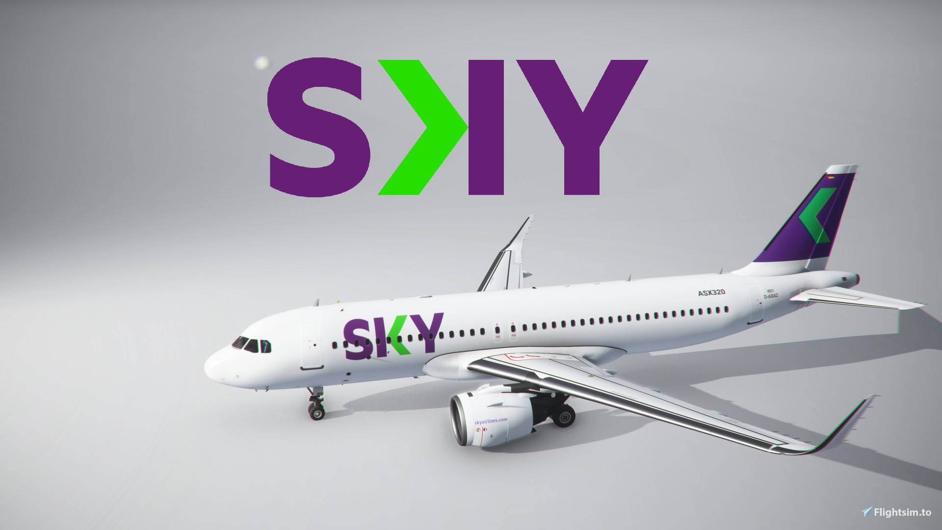 [A32NX] Sky Airlines | 4K Livery - Image 2