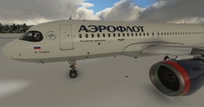 Aeroflot "2019 brand image" (based on A350) A320neo thumbnail 11