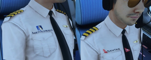 Australia Pilot shirt mods