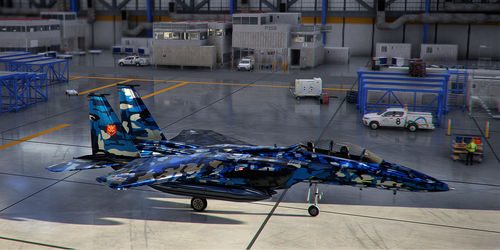 DCDesigns F15E Eagle-BlueSky