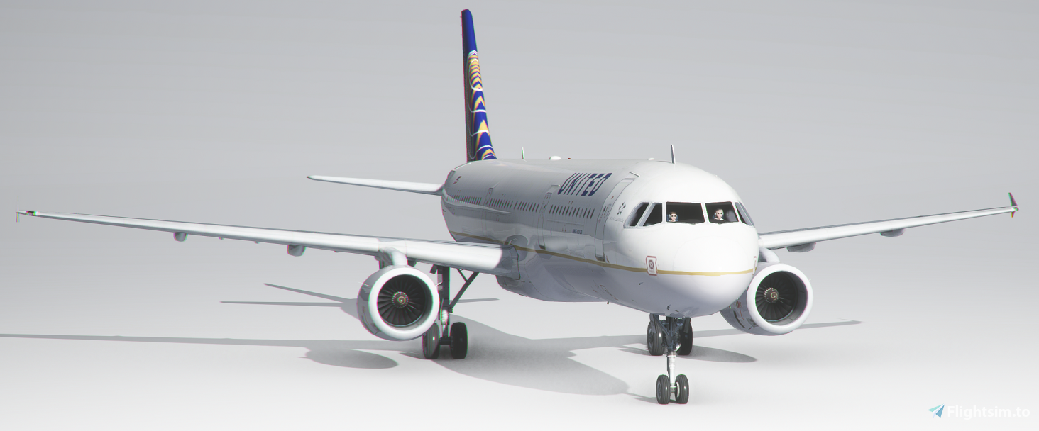 Airbus A321-200 United Airlines Old Colors - Image 1