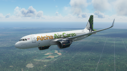 Aloha Air Cargo A320 Neo - 8K