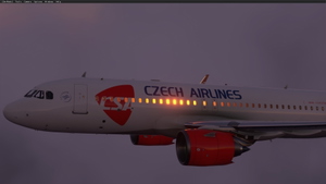 A320 NEO ČSA (Czech Airlines) Livery thumbnail 4