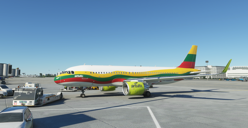 airBaltic (Air Baltic) A320neo - Lithuania Livery