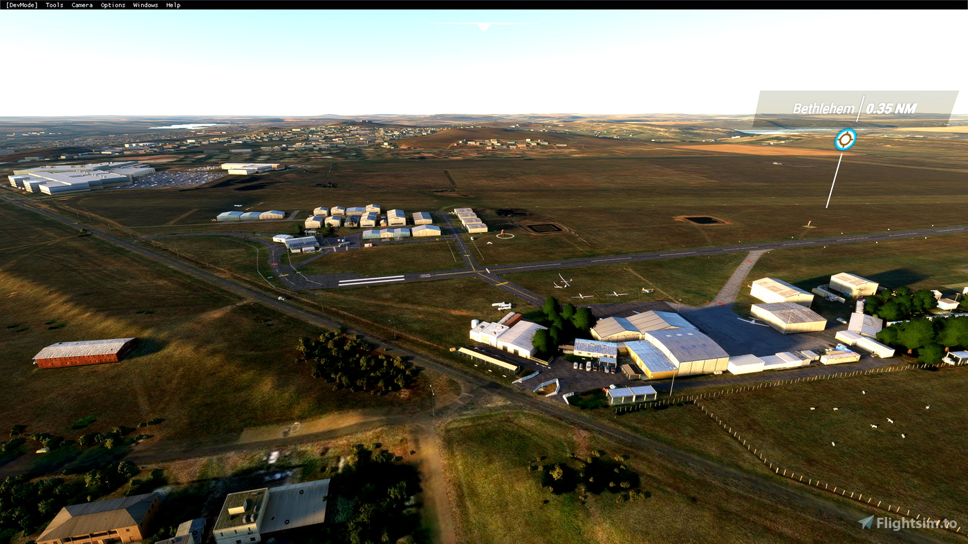 Bethlehem Airport(FABM) » Microsoft Flight Simulator