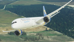 Ukraine International Airlines B787-10 livery  thumbnail 9