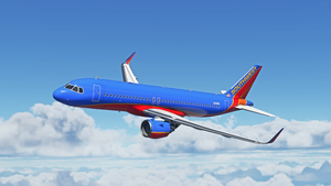 Southwest "Canyon Blue" [8K] - A320Neo thumbnail 7