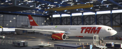 TAM PT-MVB "Orgulho de ser Brasileira" A330-300