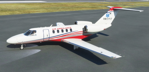 CJ4 Air Ambulance (SU7 & WTv0.12.9 Compatible)