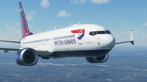 British Airways "Benythone" 737 MAX - [HD]