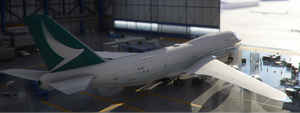 Boeing 747-8F Cathay Pacific Cargo (4k) - no logo mirroring thumbnail 6