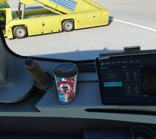 Pacific Coffee Cup Seasonal 1 - A32NX