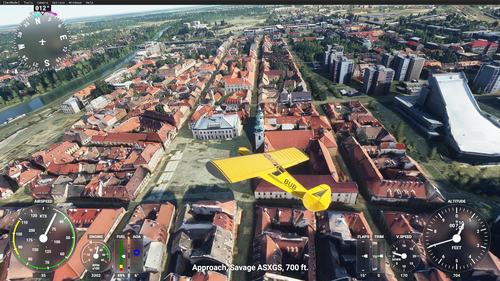 Gyor, Hungary, Enhanced Scenery (Downtown only)