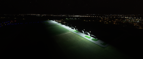 LFRK Caen-Carpiquet (Scenery & Lights Improvements)
