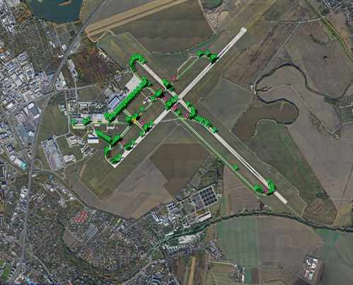 Pilot2ATC - LZIB Taxiways & Gates, Slovakia