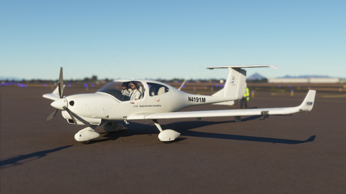 [8K] DA40NG | CAE Oxford Aviation Academy with/without registration
